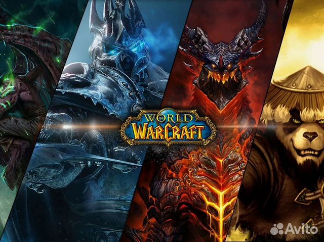 World of Warcraft Тайм карта игровое время WoW 60 объявление продам