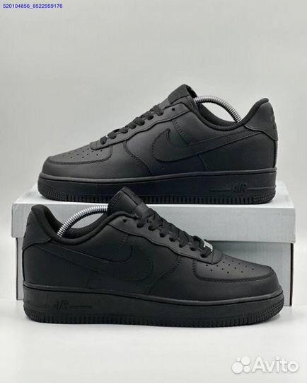 Кроссовки Nike Air Force 1 Low Black (Арт.70009)