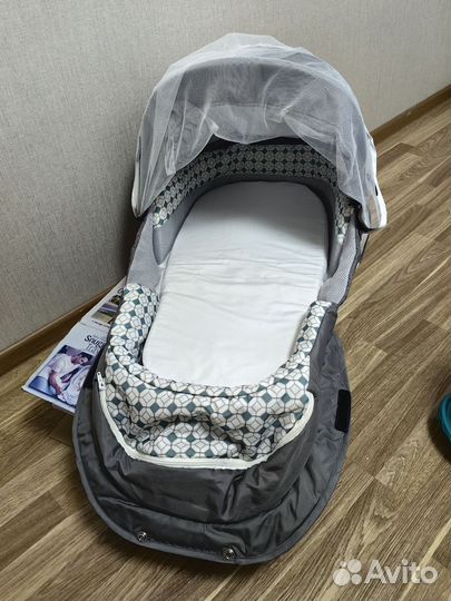 Baby deligh travaler bl складная кроватка