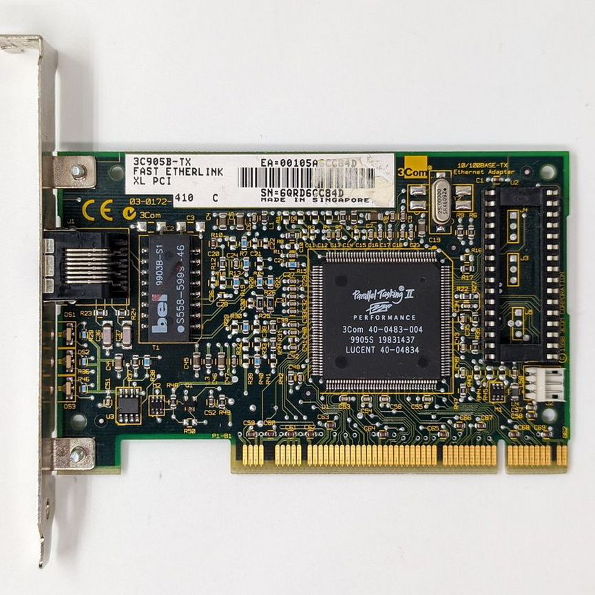 [DGE-528T] Сетевая Карта 3c905b-Tx, 02-0172-002, 40