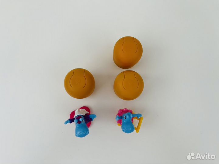 Фигурки Kinder Surprise Бегемотики