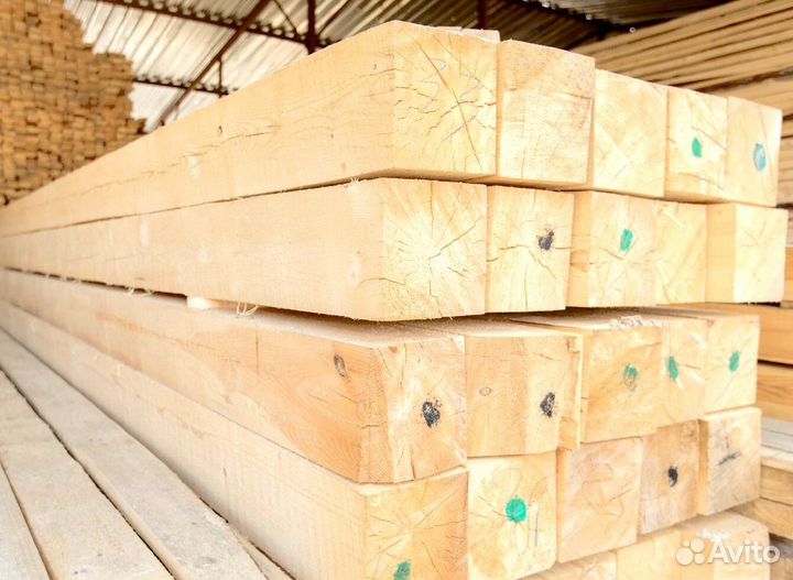 Брус из лиственницы для всех типов построек