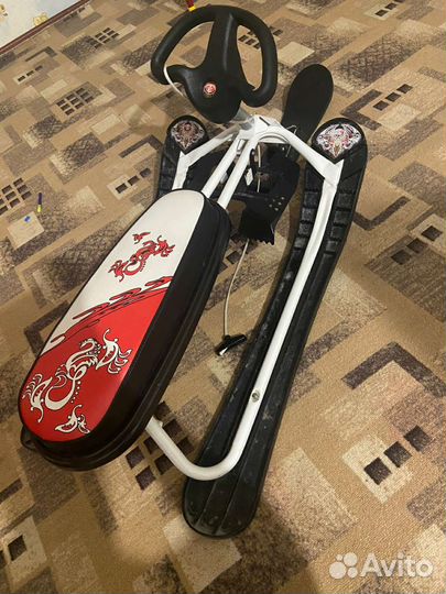 Детский снегокат бу