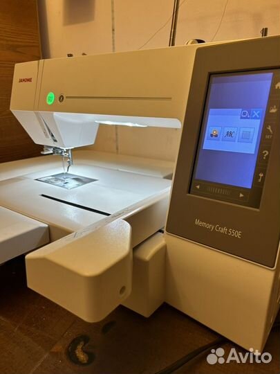 Вышивальная машина janome memory craft 550e