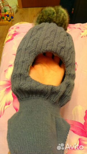 Шапка детская зимняя