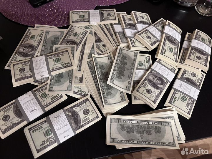Сувенирные доллары 20 пачек