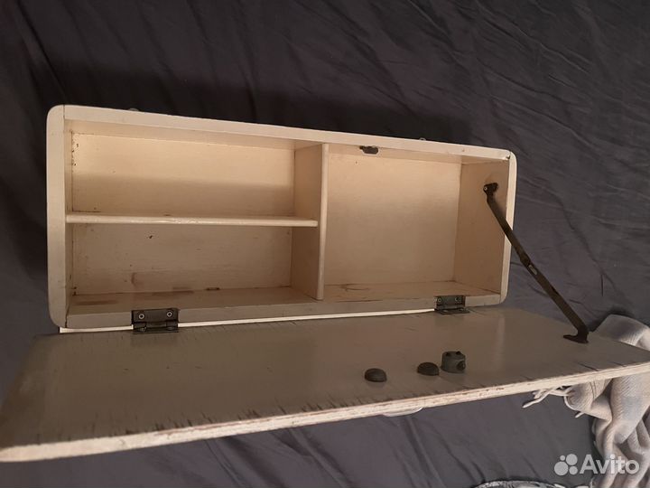 Полка шкафчик настенная деревянная СССР