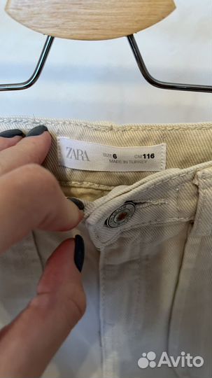 Юбка джинсовая для девочки zara 110-116