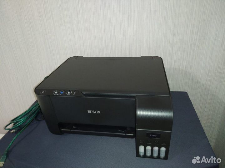 Принтер, мфу снпч Epson L3100, сканер