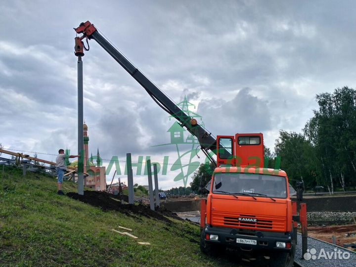 Винтовые сваи для фундамента