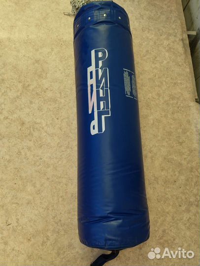 Боксерский мешок кожаный