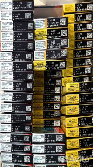 Линзы контактные acuvue