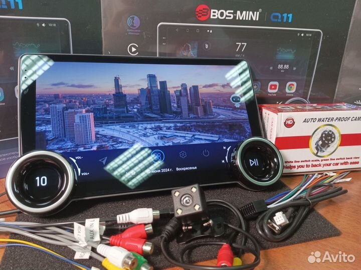 Bos mini Q11 2/64 Android Carplay 10 дюймов
