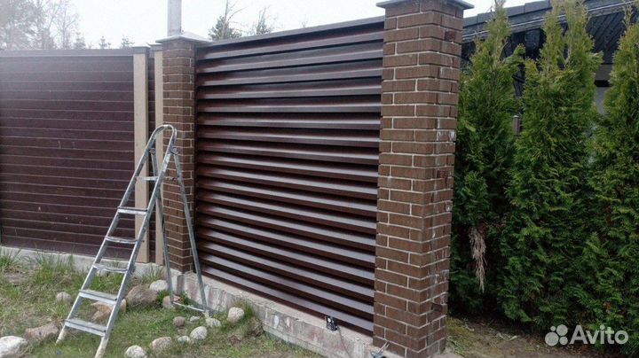 Жалюзи забор ламели с доставкой
