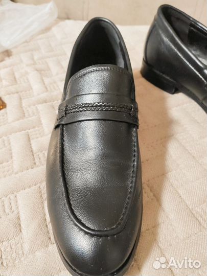 Лоферы мужские кожаные