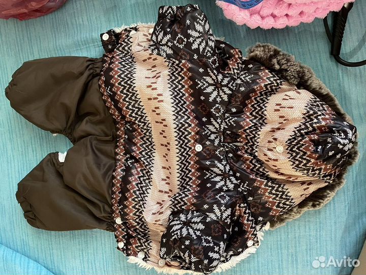 Зимний Комбинезон для собаки М