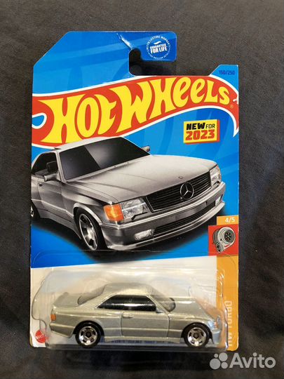 Hot wheels 89 mercedes -benz 560 sec amg