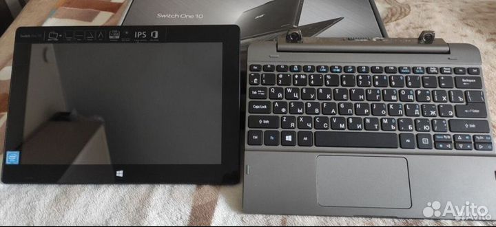 Планшет ноутбук 2 в 1