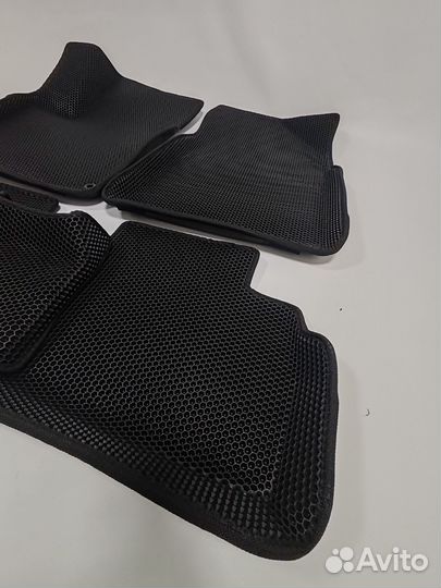 3D эва коврики c бортами Kia Soul III + рест