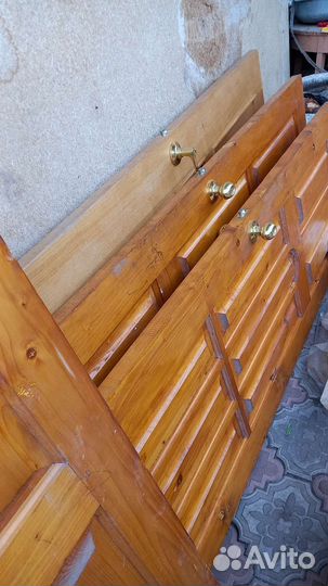 Двери межкомнатные деревянные б\у