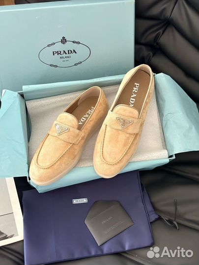 Лоферы prada женские