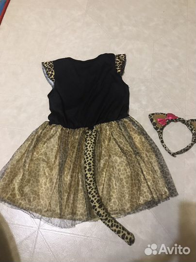 Новогодний костюм Кошечки для девочки на 3-5 лет