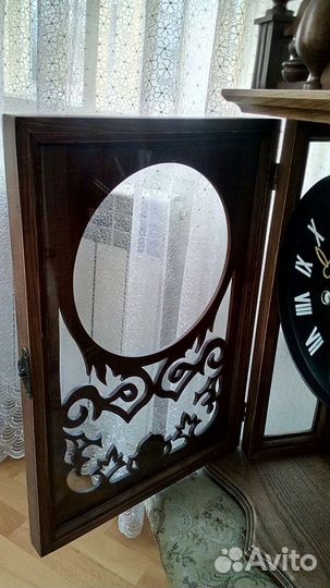 Часы янтарь с боем