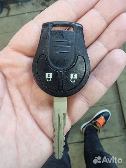 Ключ зажигания nissan