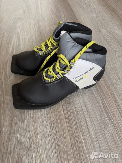 Лыжные ботинки детские 35 р