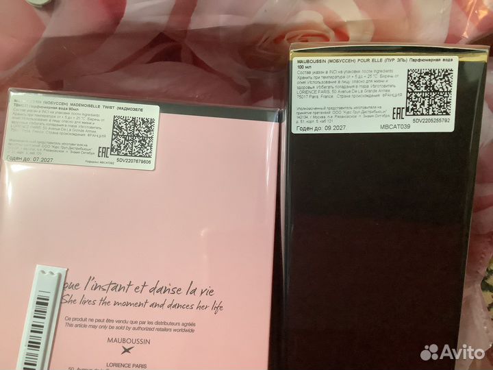 Парфюмерная вода