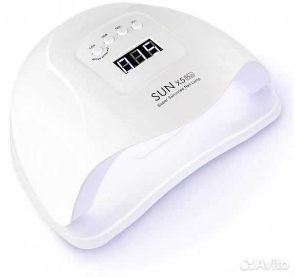 Гибридная LED/UV лампа для гель лака SUN x5 80вт