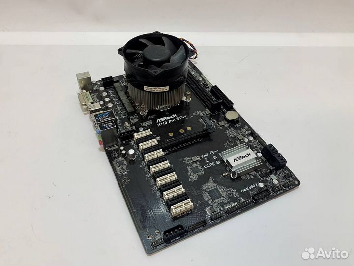 Комплект ASRock H110 Pro BTC+ Celeron G3900