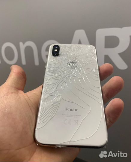 Замена заднего стекла iPhone X Xs Xr 11 12 13 14