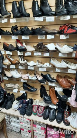 Товарные остатки обуви
