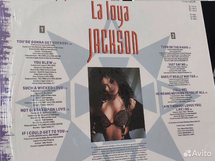 La Toya Jackson, Eddy Grant / Lp, EX