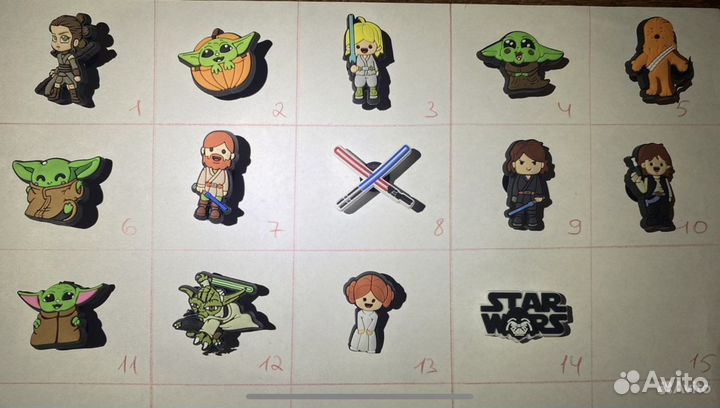 Джибитсы для crocs