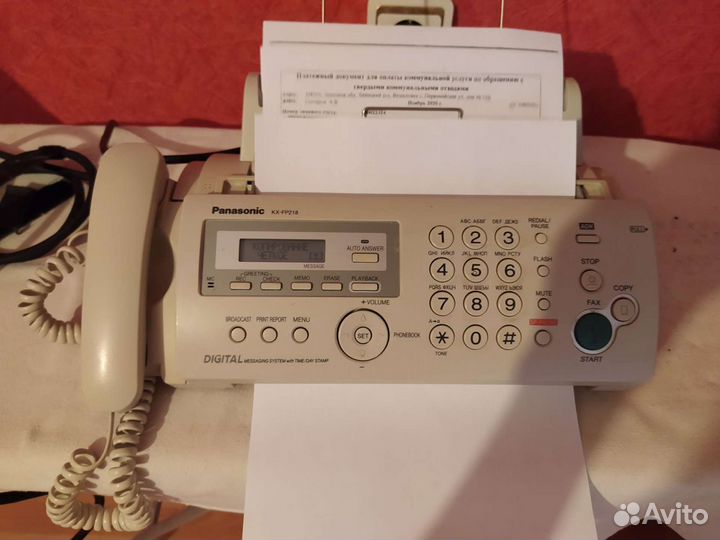 Факс + коп. Panasonic