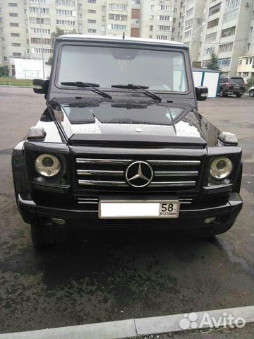 Авто на свадьбу Mercedes G-class черный / белый