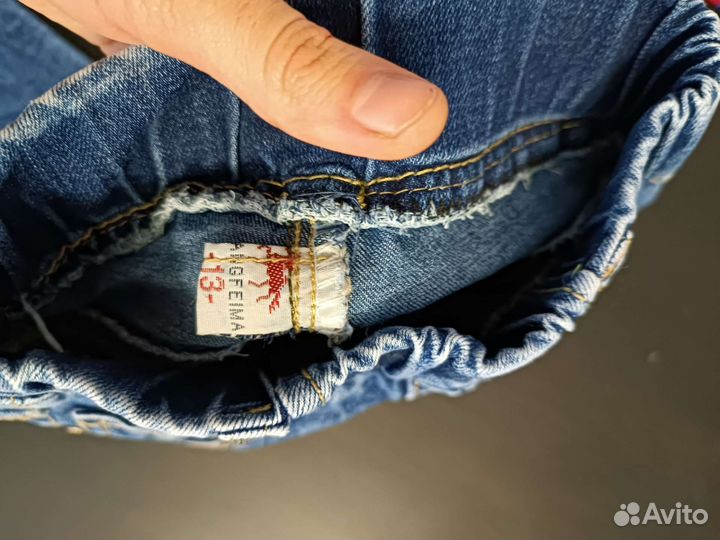Джинсы для девочки 74