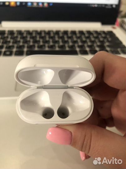 Кейс airpods 2 с возможностью беспроводной зарядки