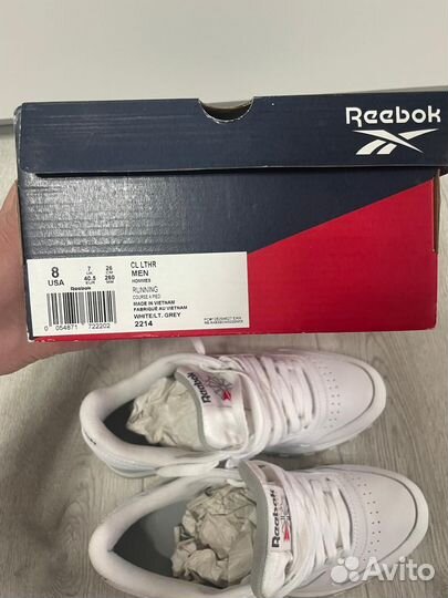 Кроссовки Reebok leather