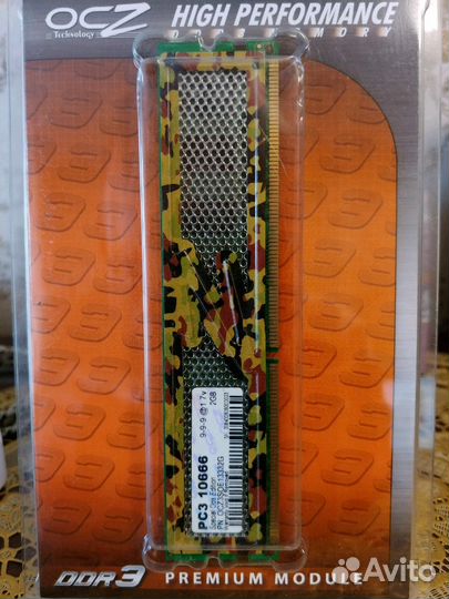 OCZ DDR3 модуль памяти 2 Гб