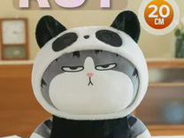 Мягкая плюшевая игрушка Кот в костюме панды/кот па