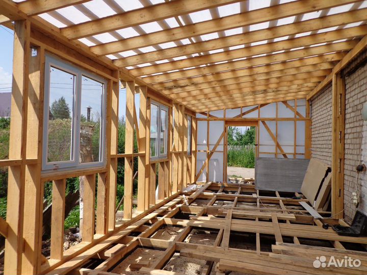 Пристройки, заборы, навесы, сварочные работы