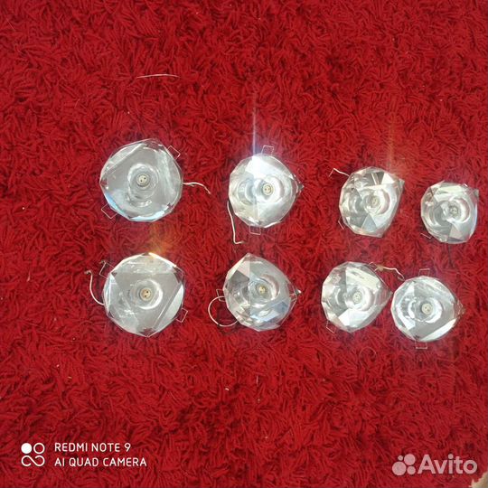 Потолочные светильники Италия 8 шт