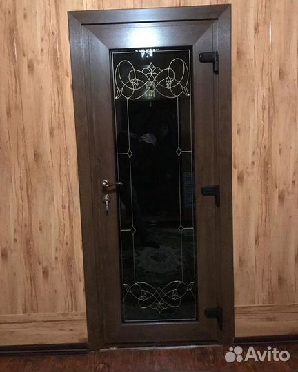 Пластиковая дверь 120х210 218