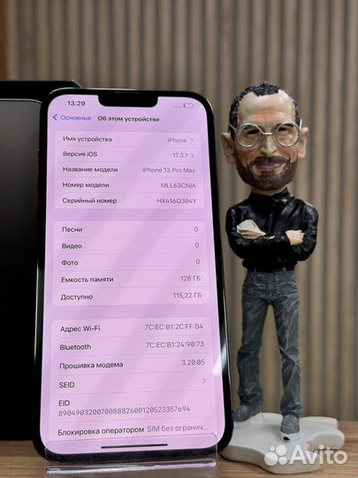 iPhone 13 Pro Max, 128 ГБ