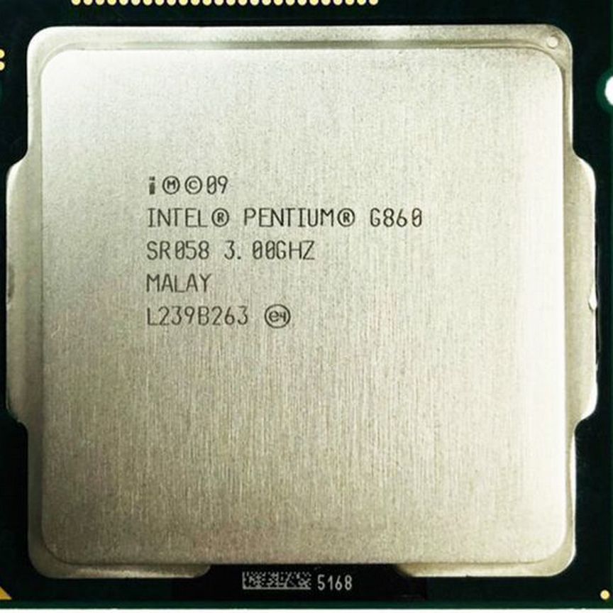[SR058] Процессор Intel Pentium G860 3.00 Ghz Sr058