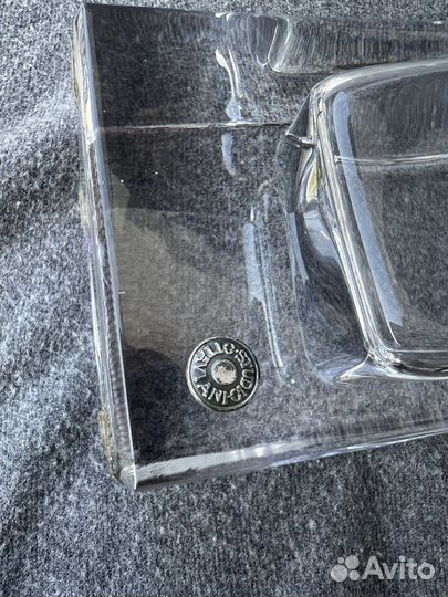 Графин, штоф хрустальный, винтаж Европа