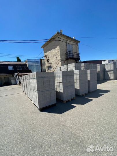 Пеплоблок М35 390х190х190